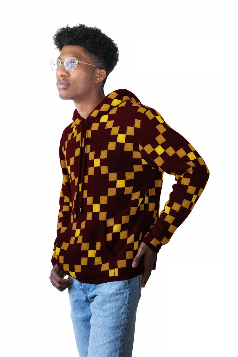arielle sustainable fashion alpaca hoodie peru unisex